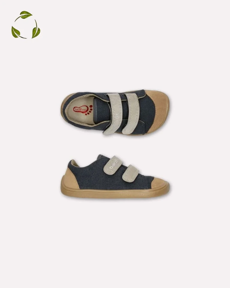 Bar3foot ELF Denver Vegan Kinder - schwarz