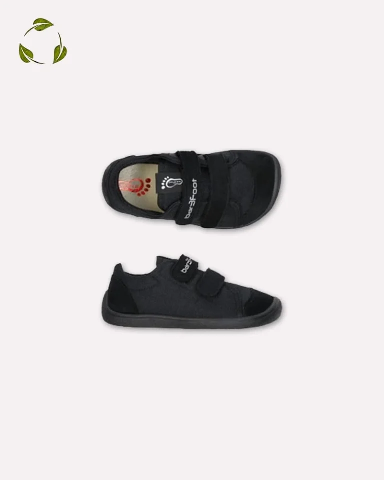 Bar3foot ELF Denver Vegan Kinder - schwarz