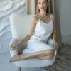 Leinen Nachthemd Alba