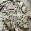 Bio Kleiderbügel Baby mit Querstange grau