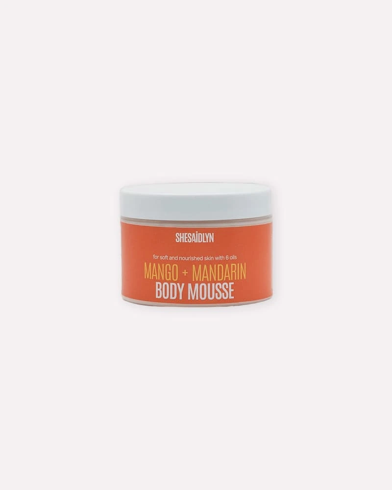 Körpermousse Mango und Mandarine
