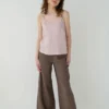 Leinen Slip Top für Damen Maya