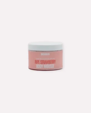 Naturkosmetik Körpermousse reifer Erdbeeren