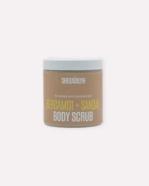 Bio Körperpeeling Bergamot und Sandelholz