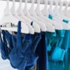 Kleiderbügel Kinder mit Querstange weiss