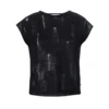 Leinen Top für Damen mit Vintage-Effekt Terra