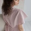 Leinenkleid mit Volantsaum Vivian