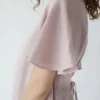 Leinenkleid mit Volantsaum Vivian