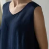 Leinen Maxikleid für Damen Santorini